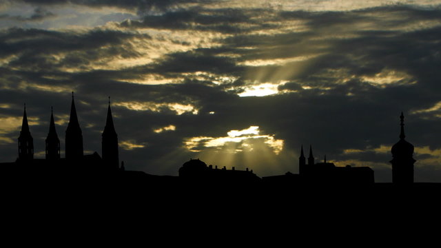 Germany Bamberg sunpassing