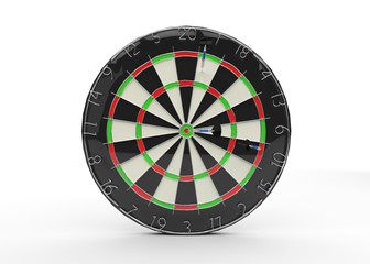 Obraz premium Bullseye right on target