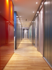 Interior corridor