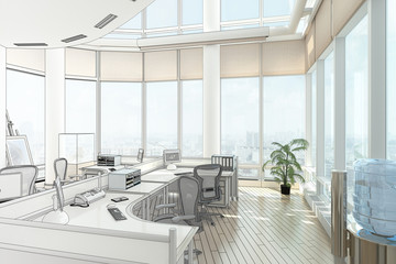 Penthouse Office II (drawing)