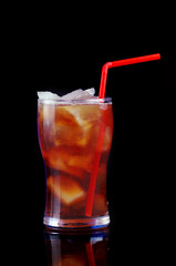 tropical citrus cold cocktail