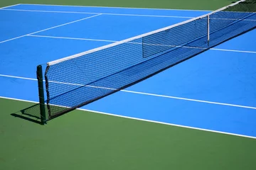 Zelfklevend Fotobehang Outdoors tennis court © sutichak