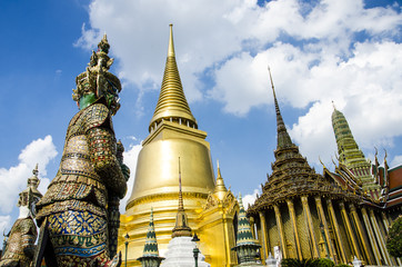 Fototapeta premium Wat Phra Kaeo, Temple of the Emerald Buddha
