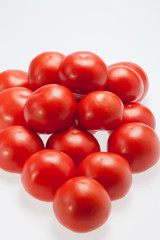 Fresh Tomatoes isolated on white