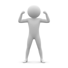 3d human - strength