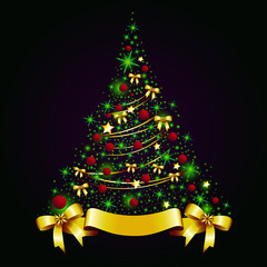 Abstract Christmas Tree