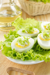 Boiled eggs