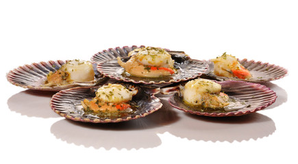 Tapa de zamburiñas.