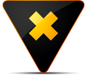 Fototapeta premium Harmful sign