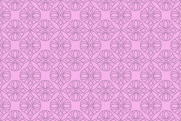 Fototapeta premium damask seamless wallpaper pattern