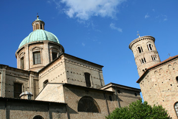 Fototapeta na wymiar Bazylika San Vitale w Rawennie, Włochy