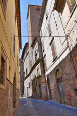 Alleyway. Viterbo. Lazio. Italy.