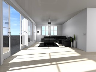 modern livingroom interior