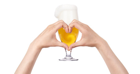 love beer concept