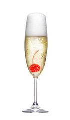 glass of champagne
