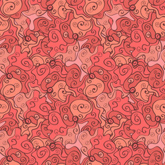 Beautiful colorful seamless pattern