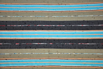 Segment of hand-woven carpets and rugs, Bulgarian  patterns