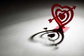 heart shape paper cut