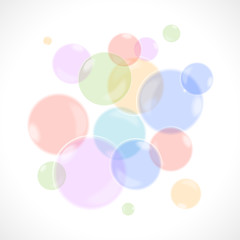Rainbow bubbles