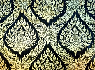 pattern on the door in temple