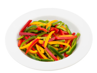 Three color pepper