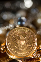 Five Dollars gold coins