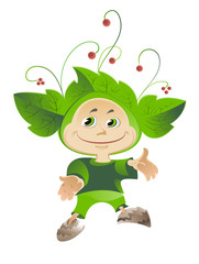 Costumes of forest berries