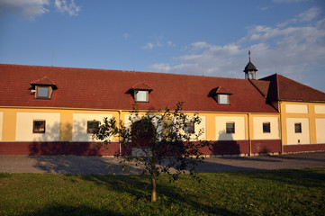 Fototapeta na wymiar country house, the Czech Republic