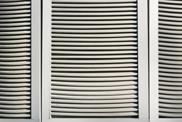 Contraventana de laminas de madera, textura