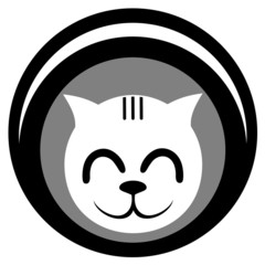 Smile cat icon