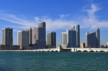 Obraz na płótnie Canvas Miami City Scenics