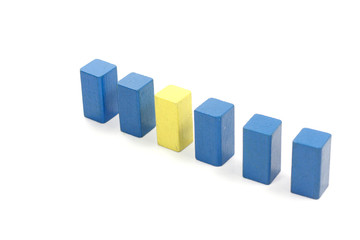 Obraz premium cubes de construction