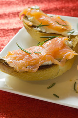Smoked salmon