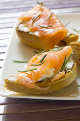 Smoked salmon