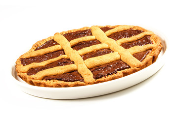 crostata al ciccolato
