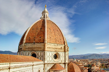 Fototapeta premium The dome of the Florence - hdr