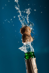 Opening Champagne Bottle