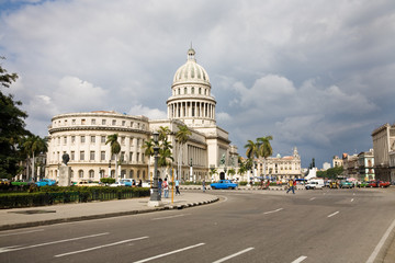 Fototapeta na wymiar Capitol, Hawana, Kuba