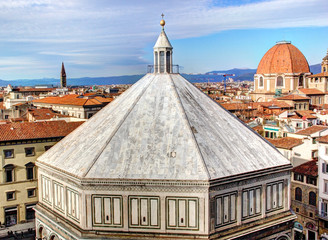 The Florence Baptistery (Battistero di San Giovani) hdr