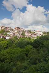 Fototapeta na wymiar Stare miasto Wielkie Tyrnowo i Bułgaria