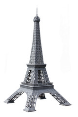 Breadboard model Eiffel tower