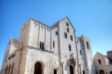 Fototapeta na wymiar Bazylika św Mikołaja. Bari, Włochy