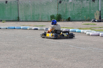 Go cart racing
