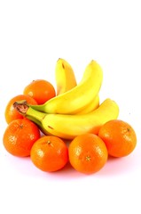 Owoce, banany,mandarynki