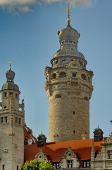 Obraz premium Leipzig, Neues Rathaus,