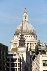 Fototapeta na wymiar Londyn, St Paul Cathedral
