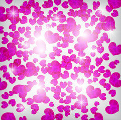 Abstract Background Valentine's Day.