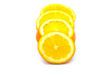 Naklejka na ściany i meble Large orange.