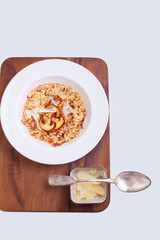 Mushroom risotto