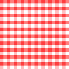 Red and white squares as the background - illustration